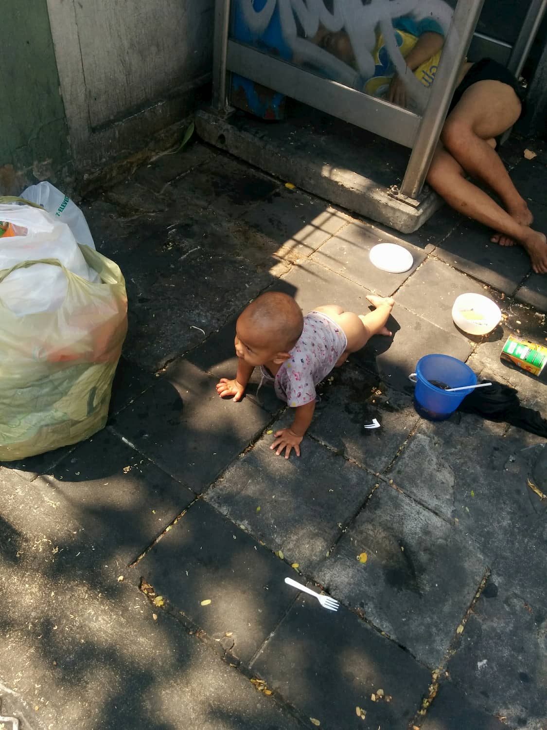 Thailand Baby Crawling